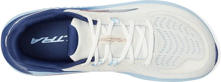 Altra Women's Paradigm 7 Women's Shoes White/Blue : 6 B - Medium, Textile - Image 2