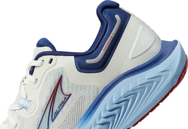 Altra Women's Paradigm 7 Women's Shoes White/Blue : 6 B - Medium, Textile - Image 4