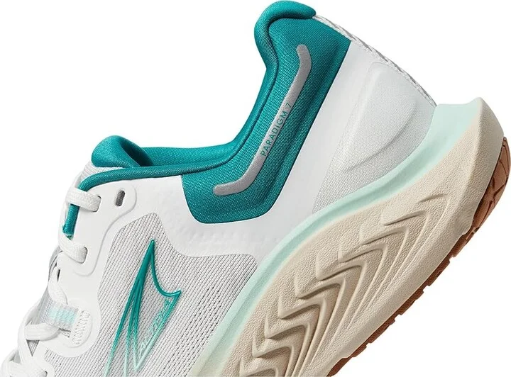 Altra Women's Paradigm 7 Women's Shoes White/Green : 6 B - Medium, Textile - Image 4