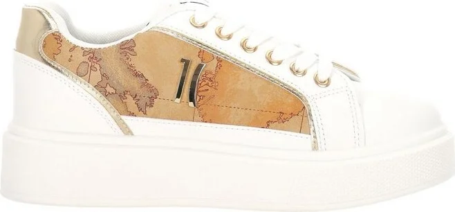 Alviero Martini Map Print Sneakers