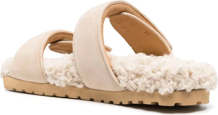 Alvine shearling-lining slides - Image 3