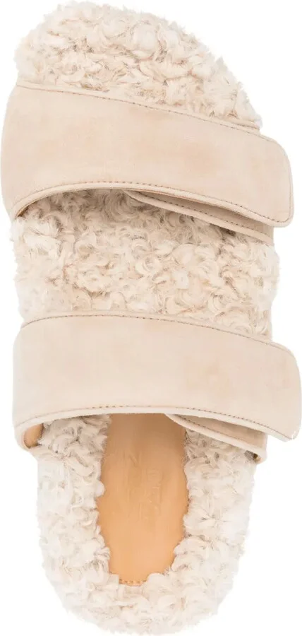 Alvine shearling-lining slides - Image 4