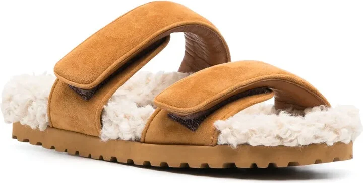 Alvine Ugh faux-shearling slides - Image 2