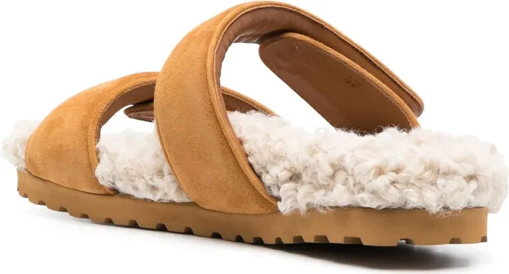 Alvine Ugh faux-shearling slides - Image 3