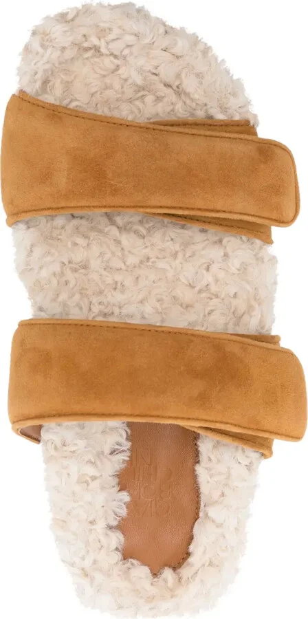 Alvine Ugh faux-shearling slides - Image 4