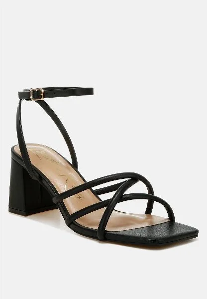 Alyona Low Block Heel Strappy Sandals Women - Image 3