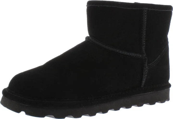 Alyssa Womens Suede Cold Weather Shearling Boots