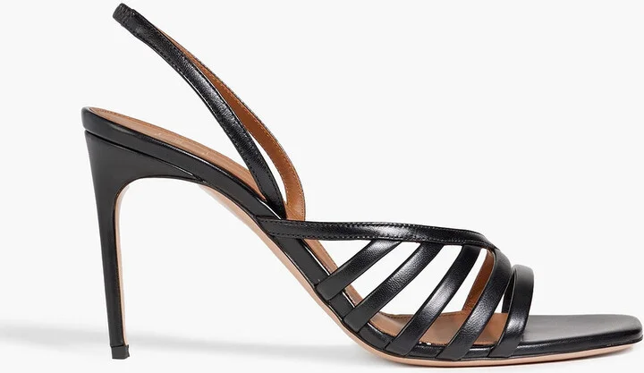 Ama 90 leather slingback sandals
