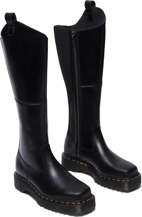 Amaayah Hi LZC3597 Boots Women's US 7 Black Leather Side Zip ZOGG4