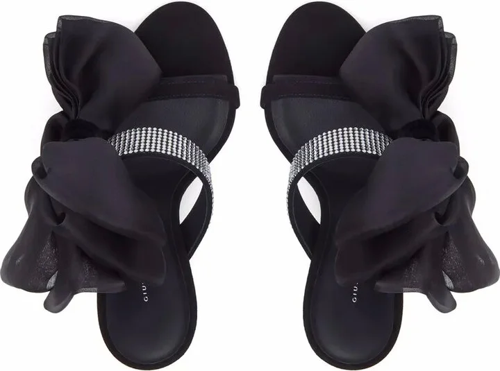 Amabel bow-trim sandals - Image 4