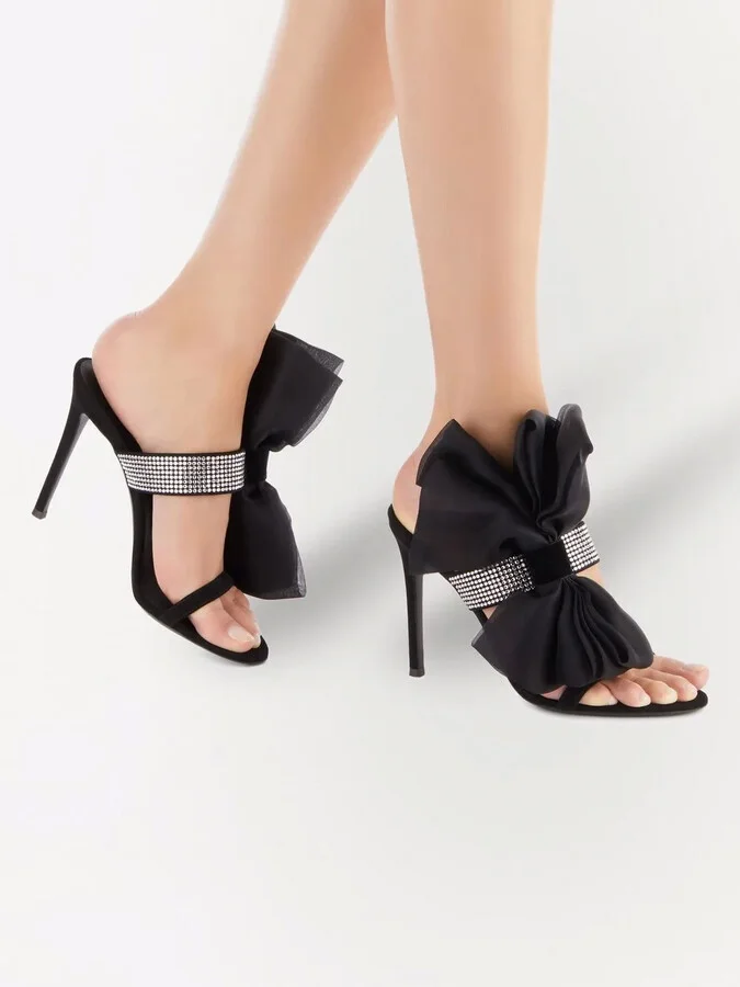 Amabel bow-trim sandals - Image 5