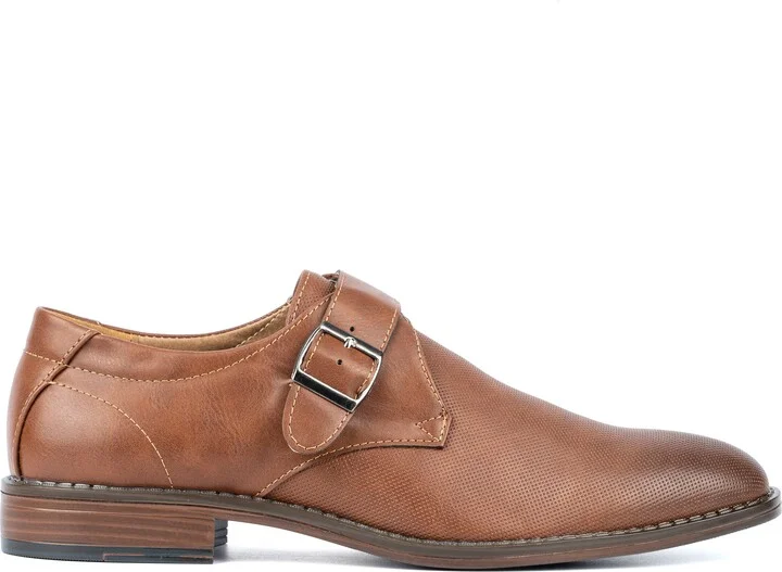 Amadeo Monk Strap Faux Leather Loafer - Image 4