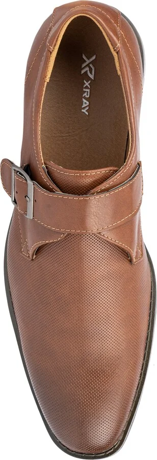 Amadeo Monk Strap Faux Leather Loafer - Image 5