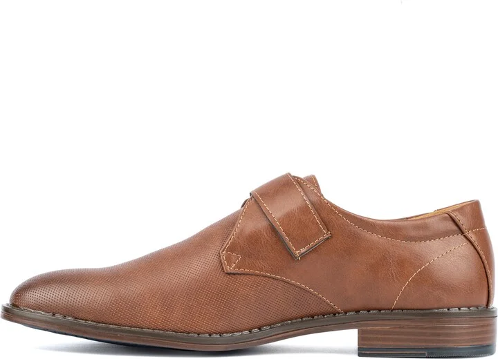 Amadeo Monk Strap Faux Leather Loafer - Image 8