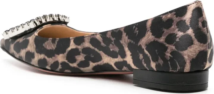 Amaia leopard-print ballerina shoes - Image 3