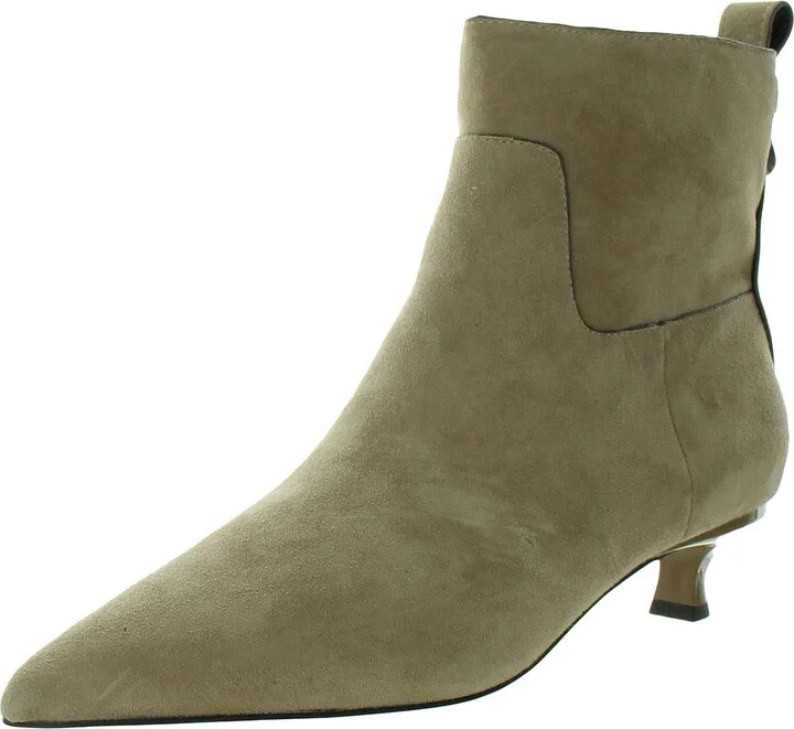 Amala Womens Zipper Ankle Boots
