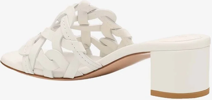 Amalfi 45 Calf Leather Mules - Image 2