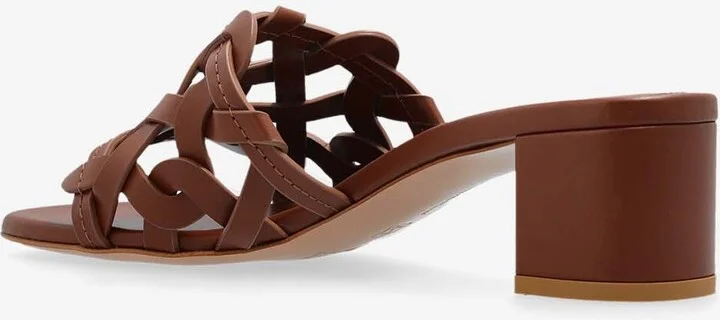 Amalfi 45 Calf Leather Mules - Image 2