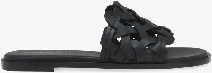 Amalfi Calf Leather Flat Sandals