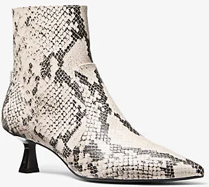 Amali Snake Embossed Boot
