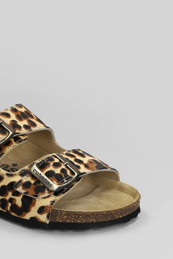 Amalia Flats In Animalier Pony Skin - Image 5