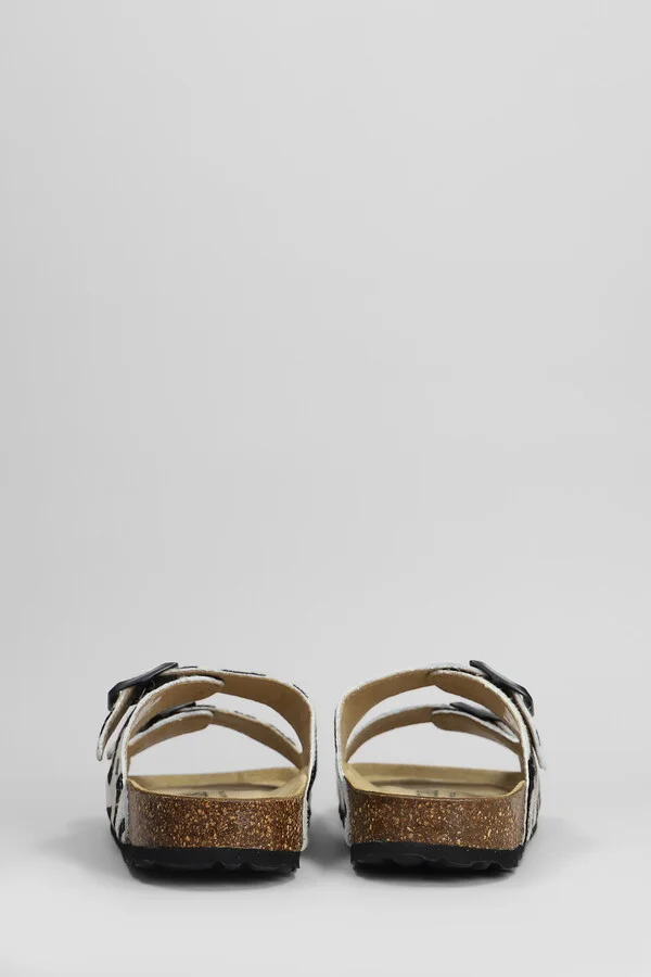 Amalia Flats In White Pony Skin - Image 4