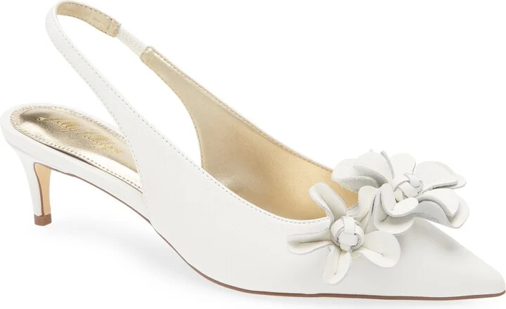 Amalia Kitten Heel Slingback Pump