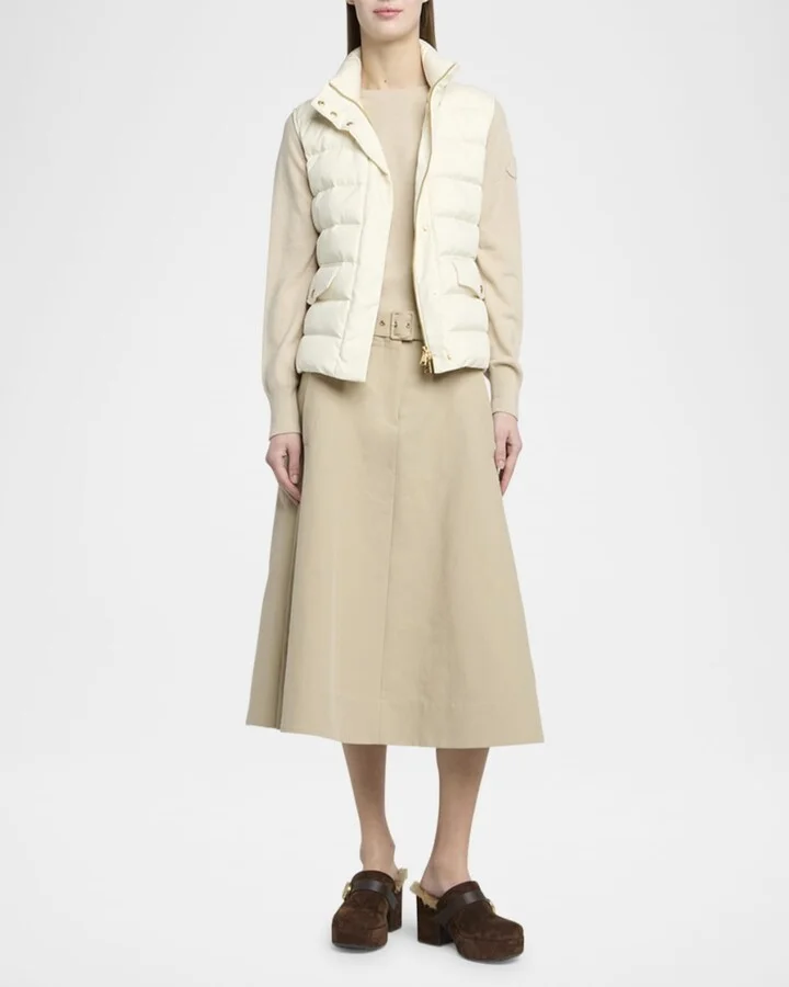 Amalia Shearling-Lined Suede Mules - Image 3