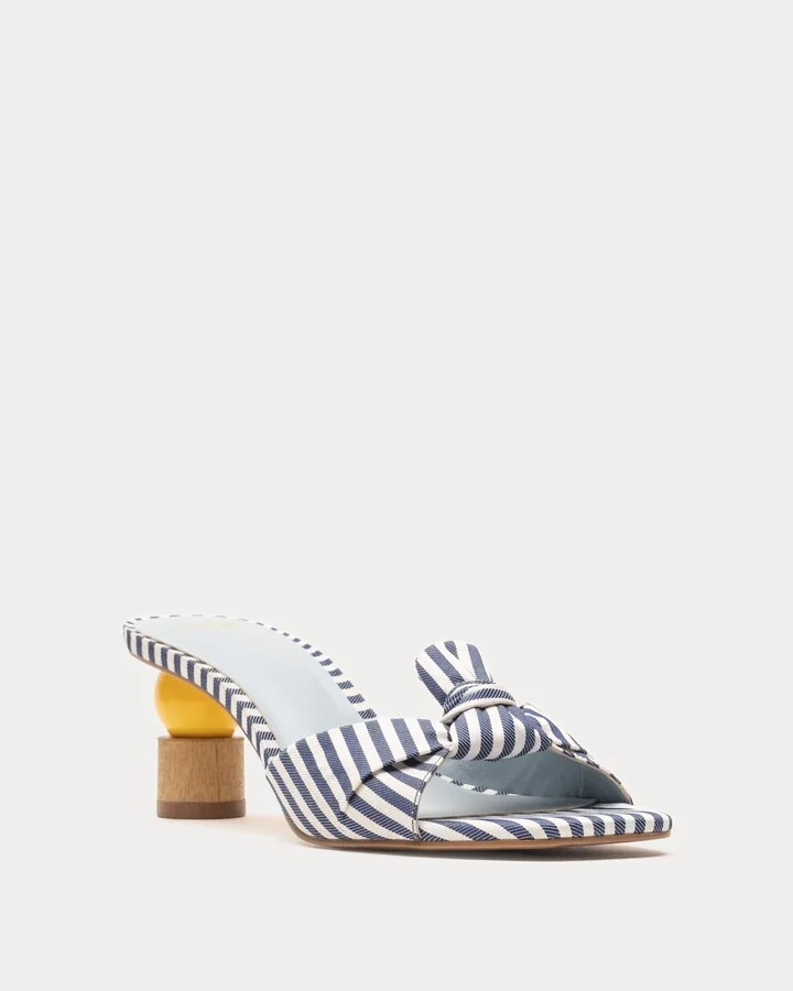 Amanda Heel - Navy/Oyster