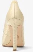 Amara Metallic Snake Embossed Leather Pump - Image 4