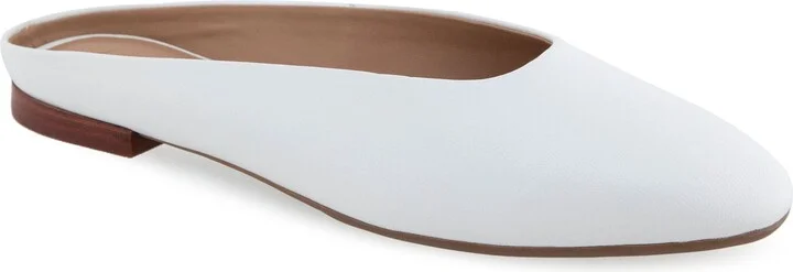 Bright White Shiny Leather