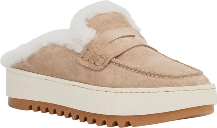 Amata Genuine Shearling Lined Mule