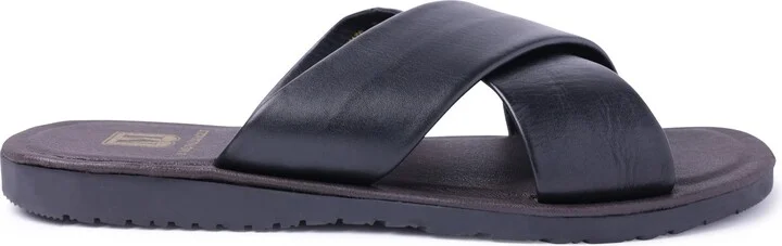 Amato Leather Slide Sandal - Image 3