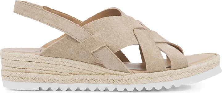 Amaya Water Repellent Slingback Espadrille Wedge Sandal - Image 8