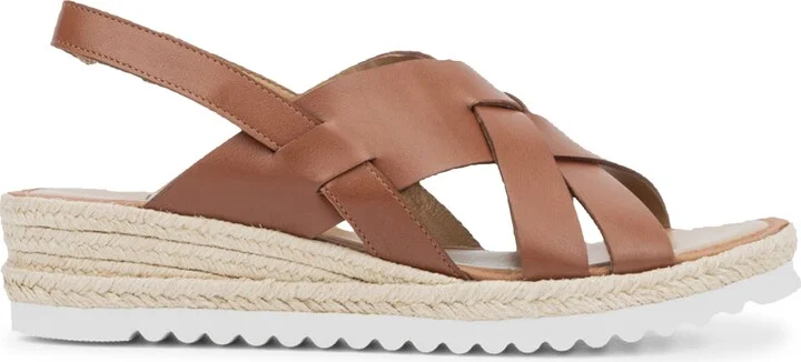 Amaya Water Repellent Slingback Espadrille Wedge Sandal - Image 4