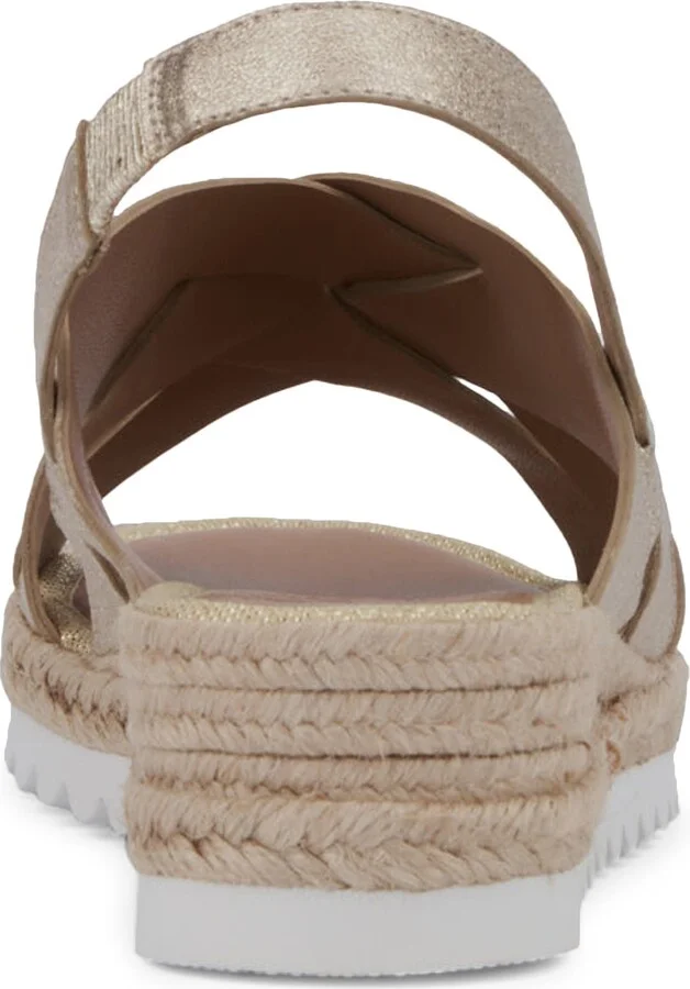 Amaya Water Repellent Slingback Espadrille Wedge Sandal - Image 9