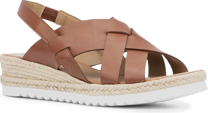 Amaya Water Repellent Slingback Espadrille Wedge Sandal