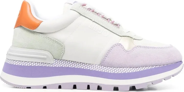Amazing colour-block sneakers