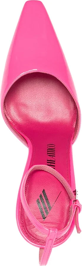 Amber ankle-strap pumps - Image 4
