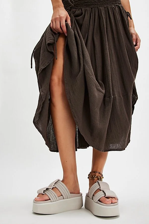 Amber Cord Flatform Sandals