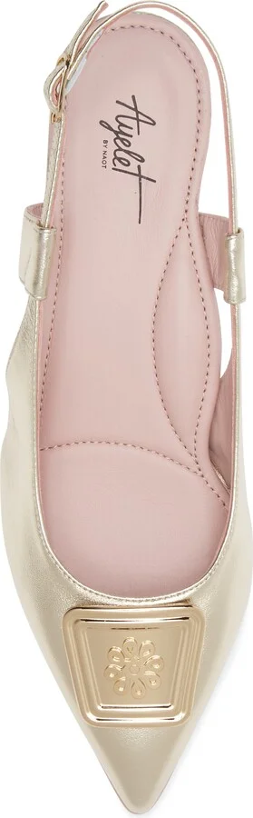 Amber Pointed Toe Slingback Pump - Image 5