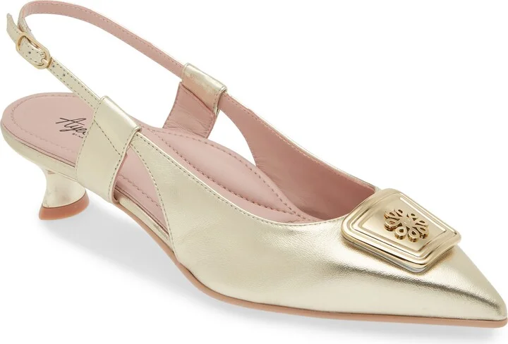 Amber Pointed Toe Slingback Pump
