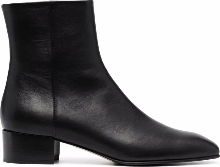 Ambra leather ankle boots