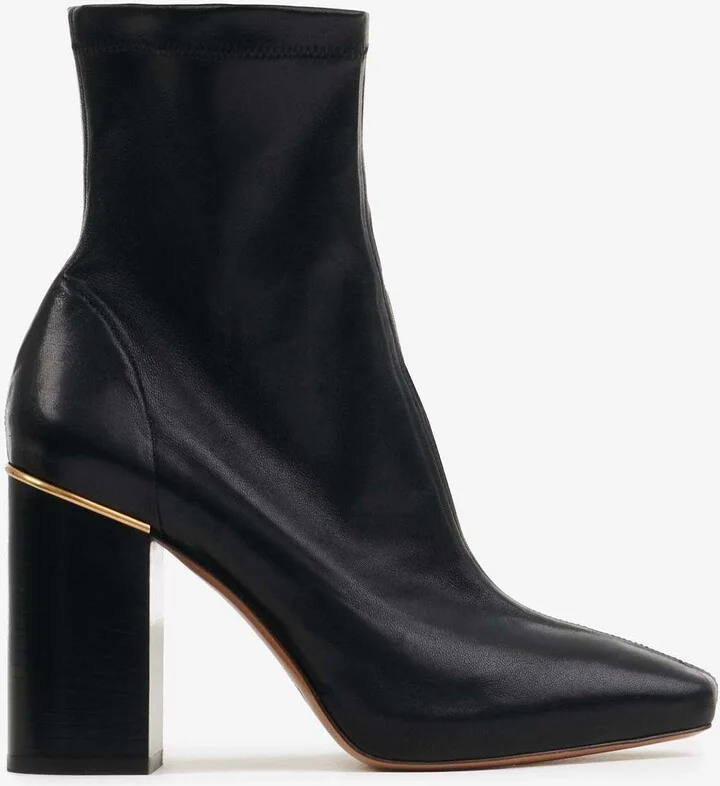 Ambre 95 Nappa Leather Ankle Boots