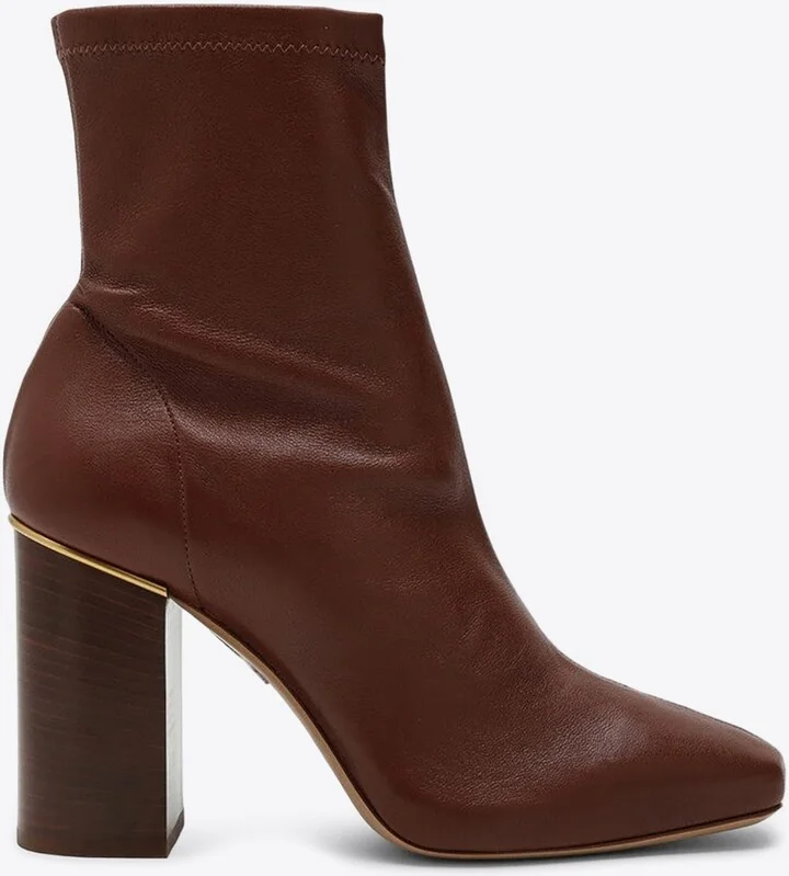 Ambre 95 Stretch Nappa Ankle Boots