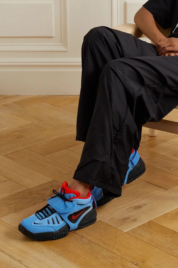 + Ambush Air Adjust Force SP rubber-trimmed suede sneakers - Image 2
