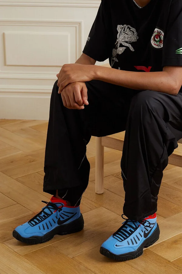 + Ambush Air Adjust Force SP rubber-trimmed suede sneakers - Image 5