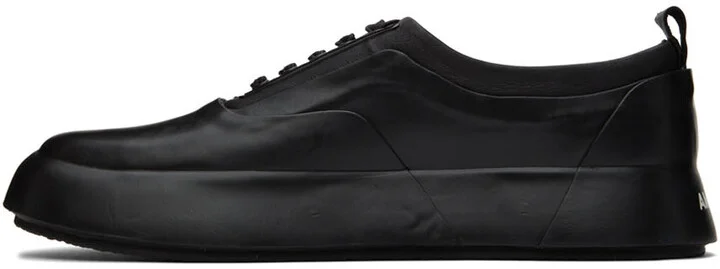 AMBUSH Black Mix Low Sneakers - Image 3