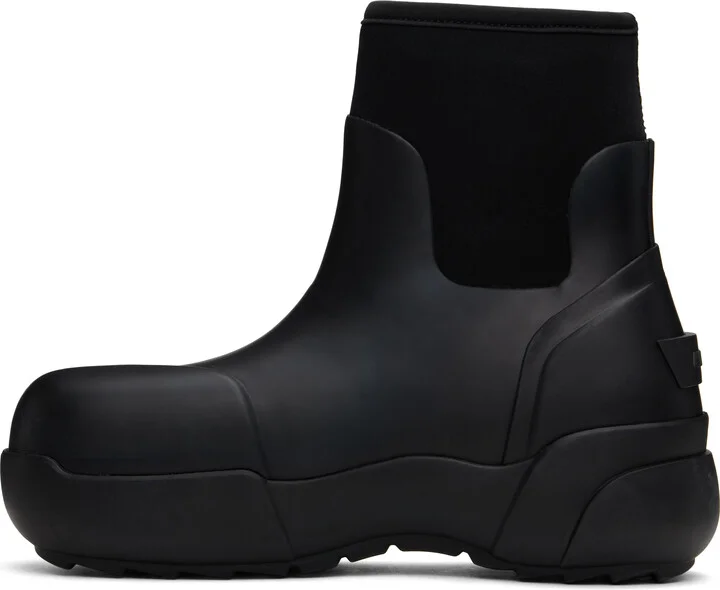 AMBUSH Black Rubber Boots - Image 3