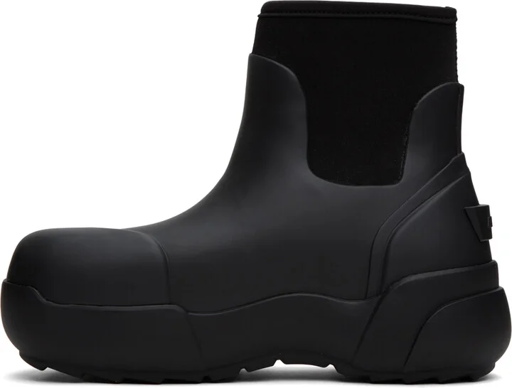 AMBUSH Black Rubber Boots - Image 3
